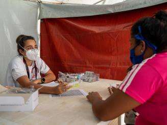 Venezuelan migrants and refugees in northern Brazil