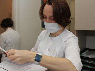 Humanitarian Action’s physician Dr Olga