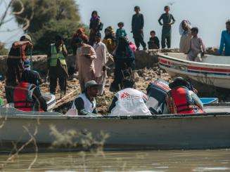 Floods in Dadu district, MSF response