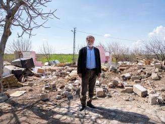 Abdurrahman Can, Başpınar (Küllüm) village leader, Adıyaman, Türkiye.