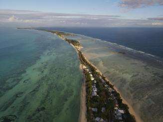 Drone footage south Tarawa