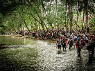 Migrants in transit in Ecuador, Colombia and Panama