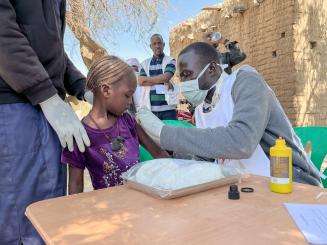 Diphteria vaccination campaign in Batha Province, Chad