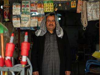 Anwar Shukr Mahmoud, an MSF patient in Hawija