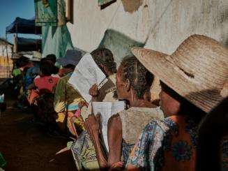Malnutrition emergency: mobile clinic in Ranobe