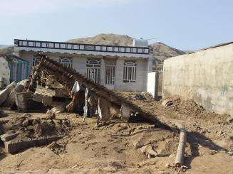 Flood flashes in Iran